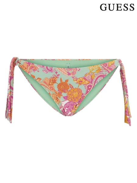 Guess Pink Paisley Bow Bikini Bottoms (AG3717) | €68