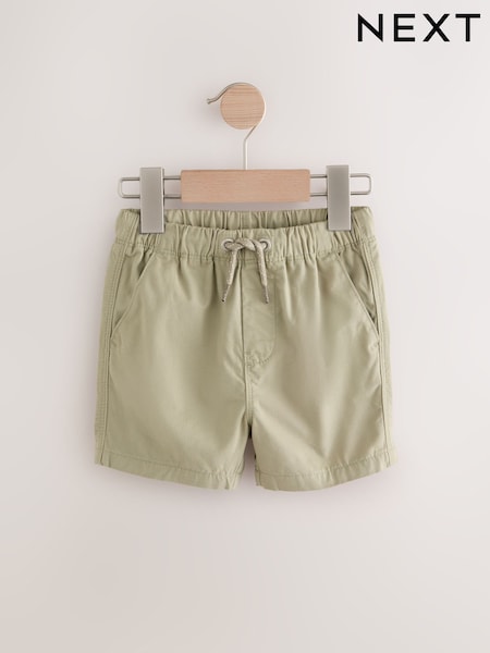 Sage Green Pull On Shorts (3mths-7yrs) (AG3784) | R$ 50 - R$ 70