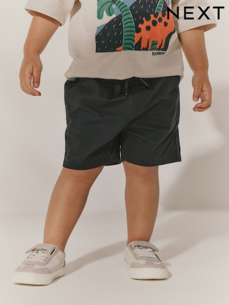Washed Black Pull On Shorts (3mths-7yrs) (AG3790) | 206 UAH - 288 UAH