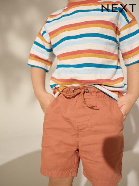Orange Pull On Shorts (3mths-7yrs) (AG3793) | 206 UAH - 288 UAH