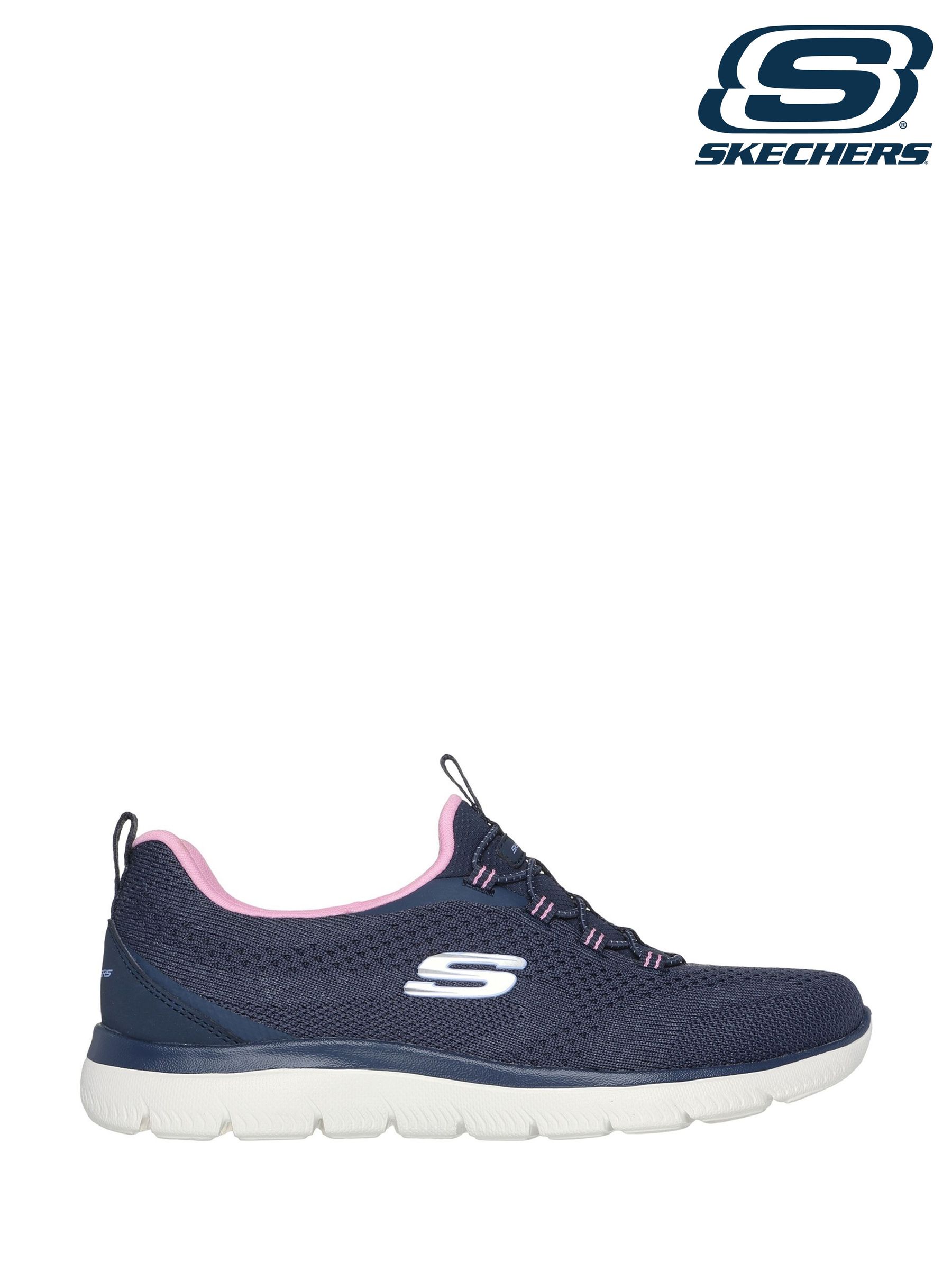 Navy sketchers for women discount