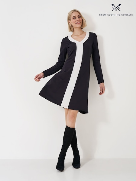 Negru - Crew Clothing Evalyn Ponte Rochie (AG3925) | 313 LEI