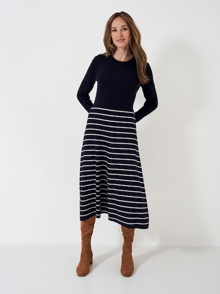 Crew Clothing Fit and Flare Knitted Dress (AG3929) | €36