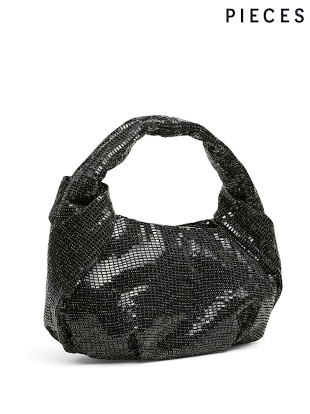 PIECES Black Sequin Shoulder Bag (AG4062) | €22