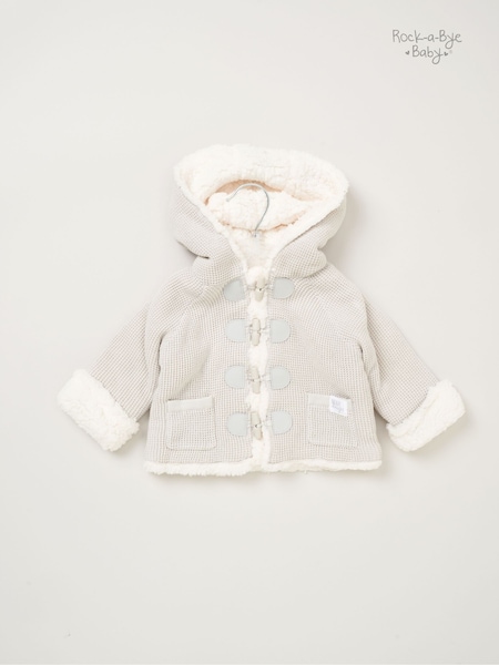 siva - Rock-A-Bye Baby Boutique 100% Cotton True Knit Cardigan with Sherpa Lining (AG4140) | € 29