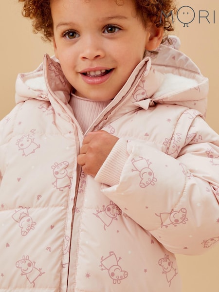 MORI Peppa Pig 3 In 1 Cosy Coat to Gilet (AG4220) | €46