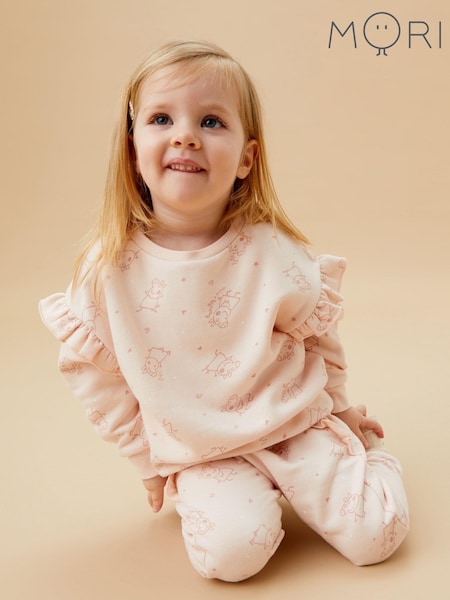 MORI Cream Peppa Pig Cotton and Bamboo Oversized Sweatshirt (AG4225) | €37 - €40