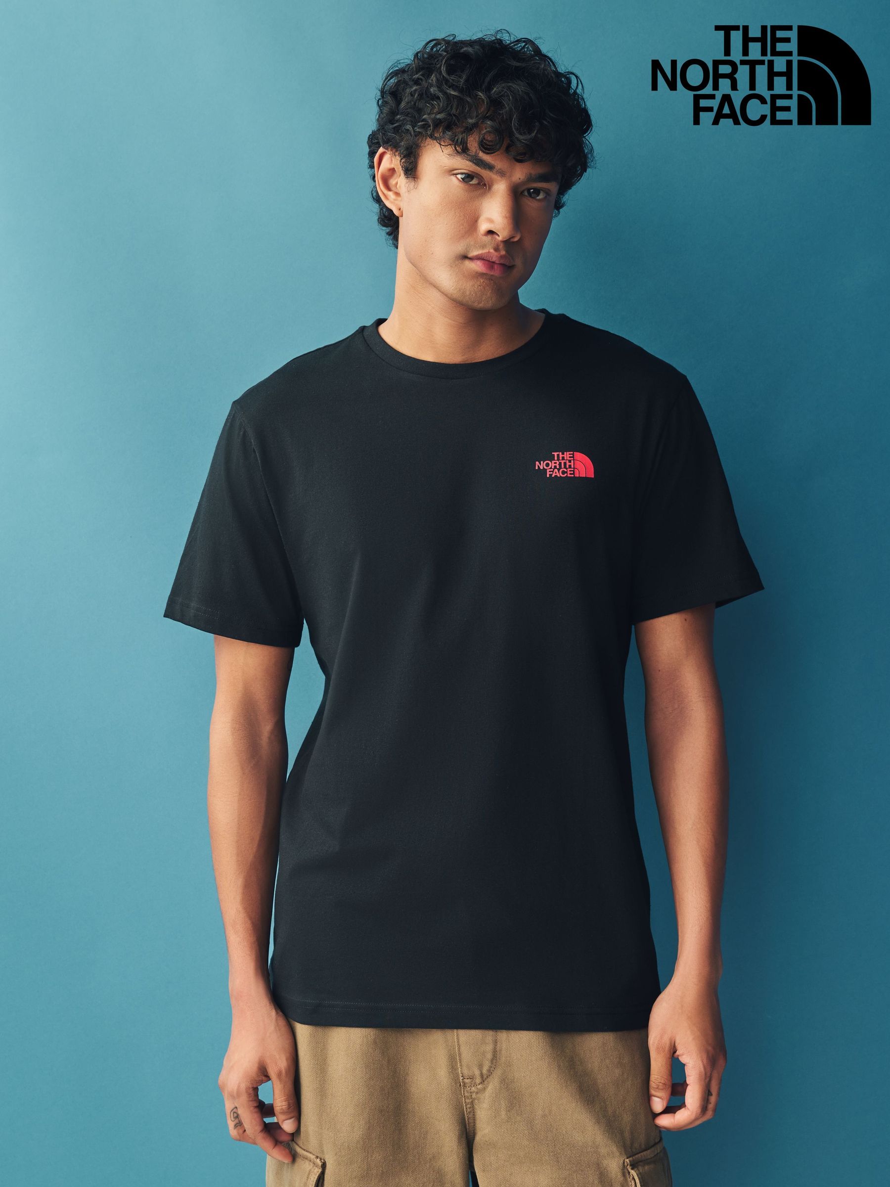 North face plain t shirts hotsell