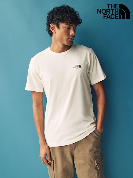 The North Face Stone Moutain Sketch Back Print Relaxed 100% Cotton T-Shirt (AG4255) | €37