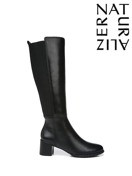 Naturalizer Brent Wide Fit Knee High Black Boots (AG4267) | 1,199 LEI