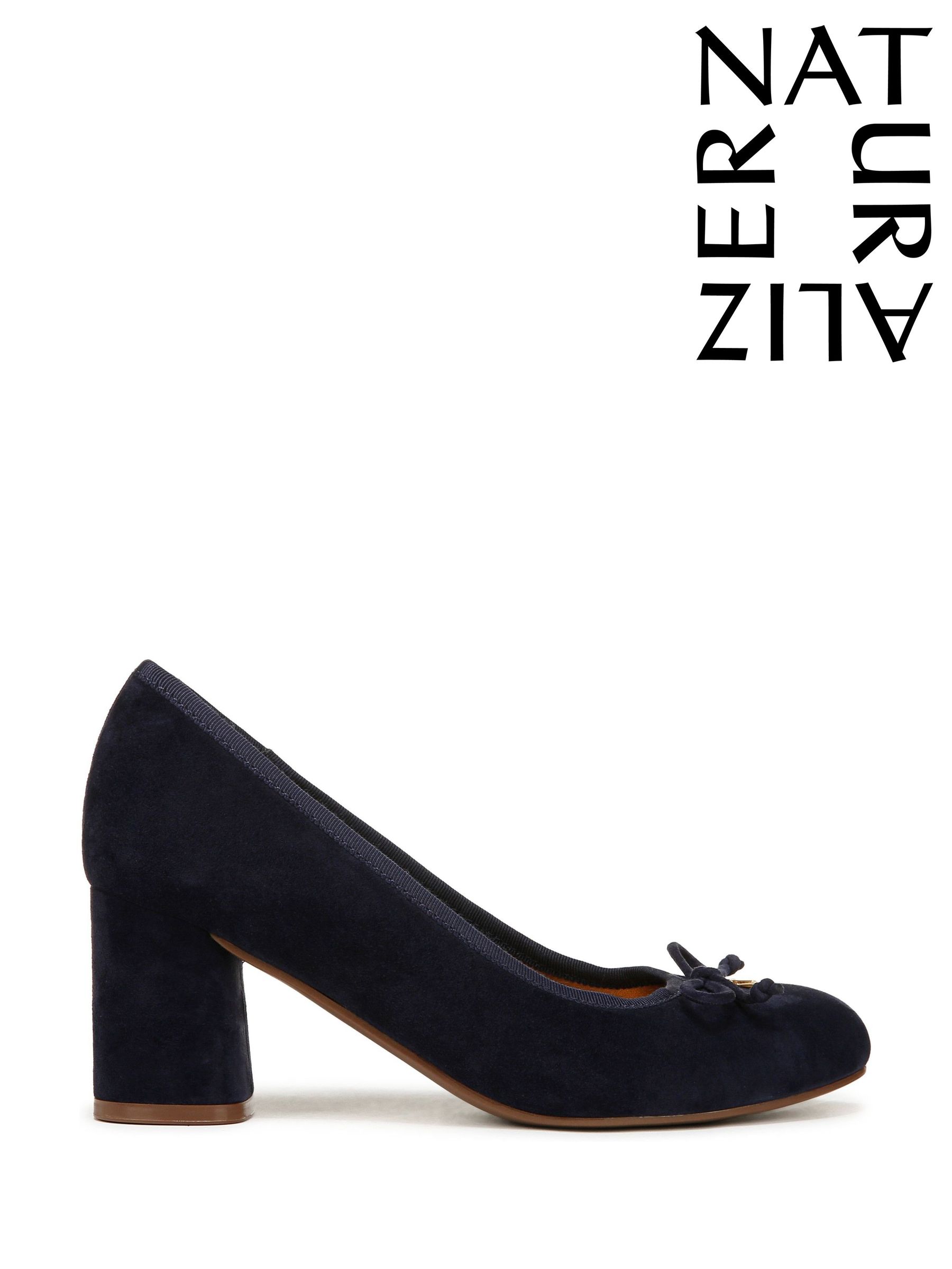 Naturalizer black suede pumps hotsell
