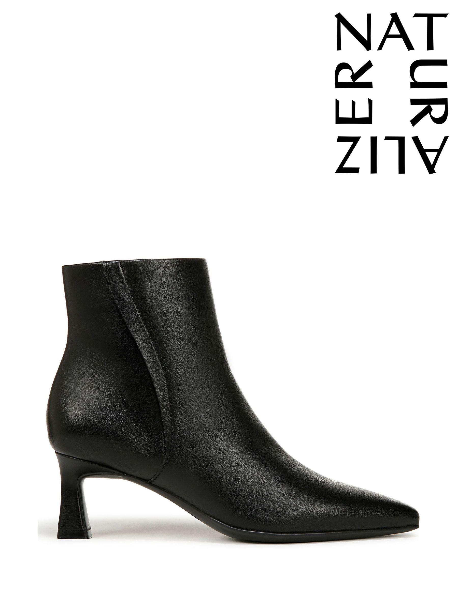 Naturalizer black booties shop