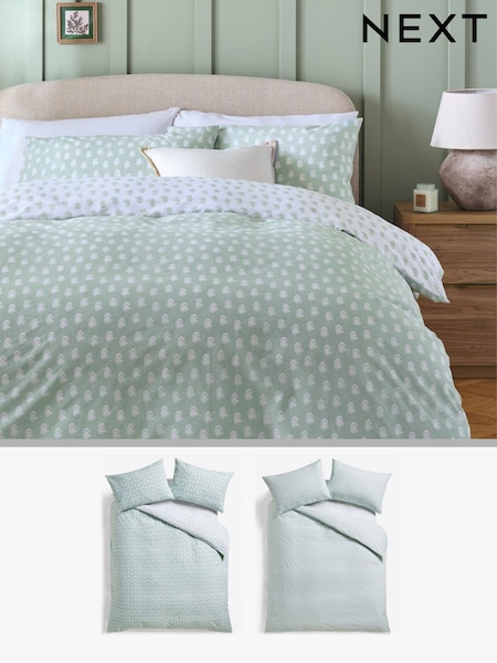 2 Pack Reversible Duvet Cover and Pillowcase Set (AG4321) | €30 - €66