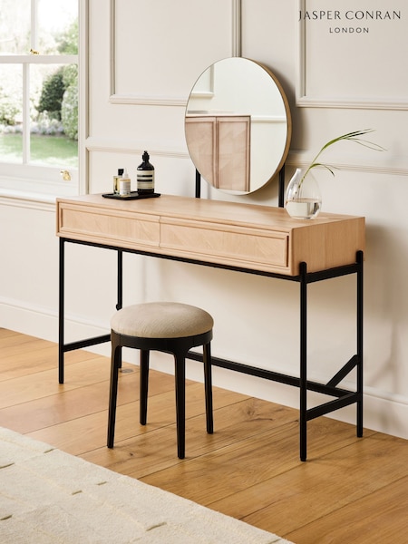 Jasper Conran London Whitewashed Oak Aden Dressing Table (AG4323) | €820