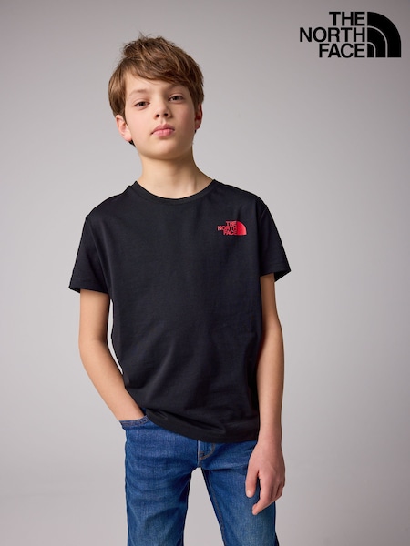 Noir - The North Face Teen Simple Dome T-shirt (AG4417) | €25