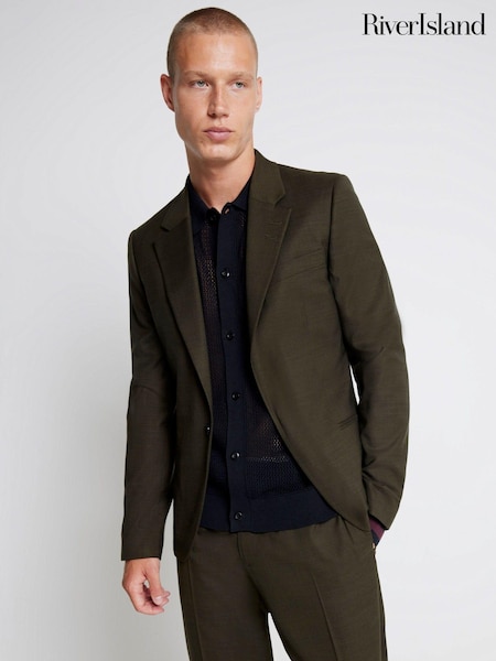 River Island Green Suit Jacket (AG4535) | 185 QAR