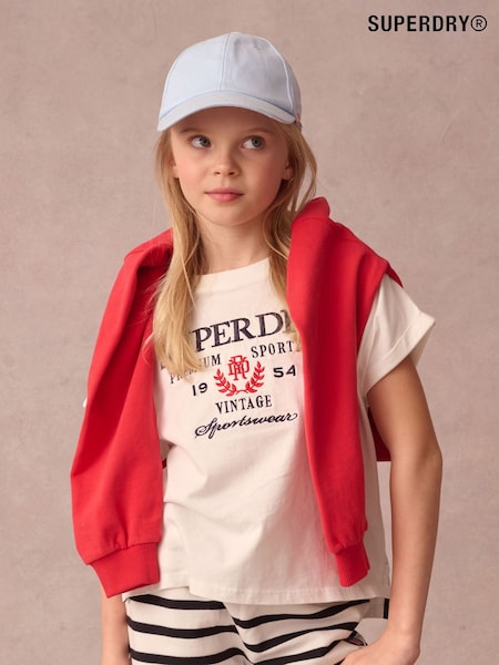 Superdry White Embroidery T-Shirt (AG4600) | €27 - €30