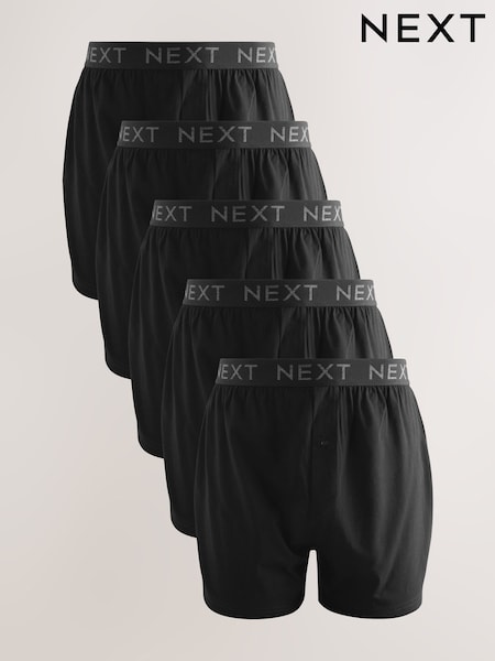 Preto - Pacote 5 - Loose Boxers (AG4670) | R$ 280