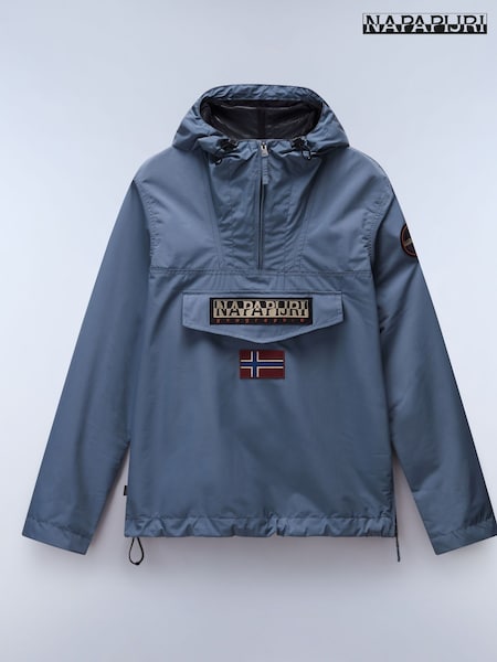 Napapijri Grey Rainforest Anorak (AG4776) | ‏880‏₪