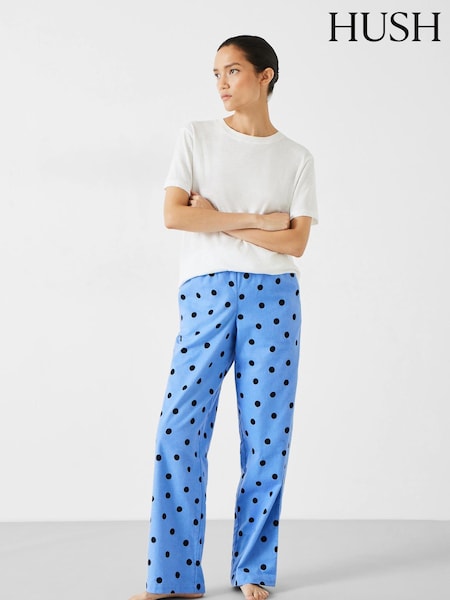 Hush Sadie Cotton Flannel Pyjama 100% Cotton Trousers (AG4878) | ‏111 ر.ق.