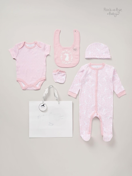 Rock-A-Bye Baby Boutique 100% Cotton 5 Piece Gift Set (AG4959) | €18.50
