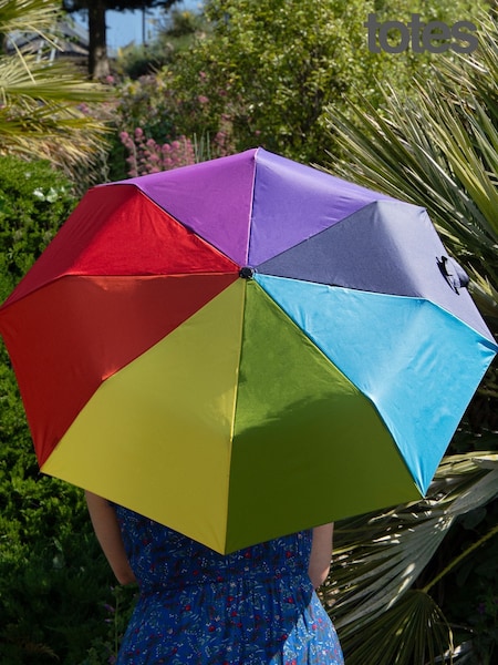 Totes Red Supermini UV Eco-Brella Umbrella (AG5052) | €21