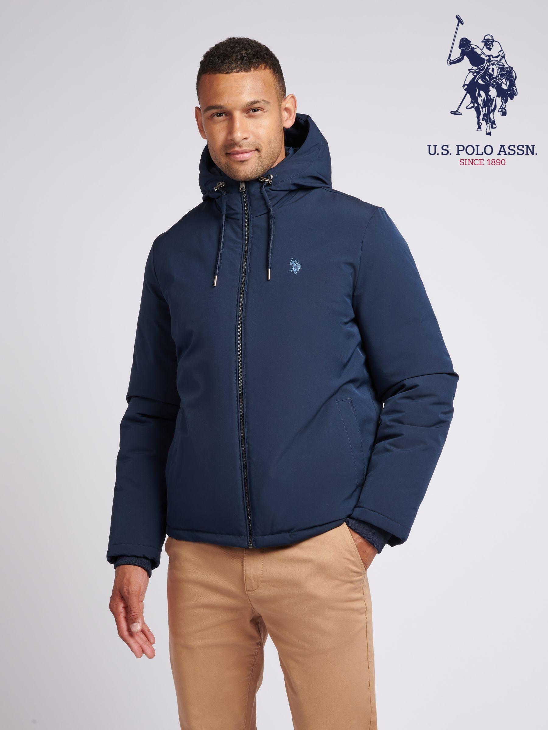 Men s U.S. Polo Assn Raincoat Waterproof Jackets Next Luxembourg