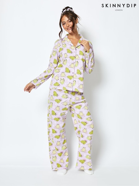 Skinnydip Purple Toadeo Pyjama Set (AG5130) | 253 LEI