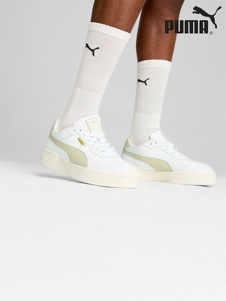 Puma White Chrome CA Pro Classic Trainers (AG5173) | 346 QAR