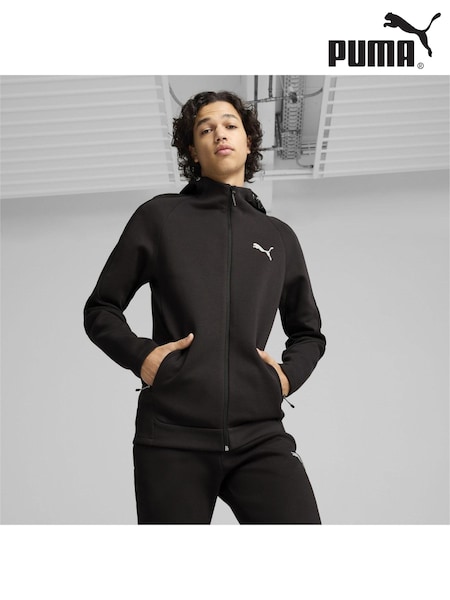 Svart - Puma Mens Evostripe Full Zip Hoodie (AG5243) | kr1 029