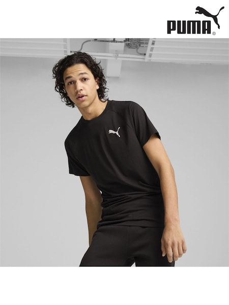 Puma Black Mens Evostripe T-Shirt (AG5249) | € 39