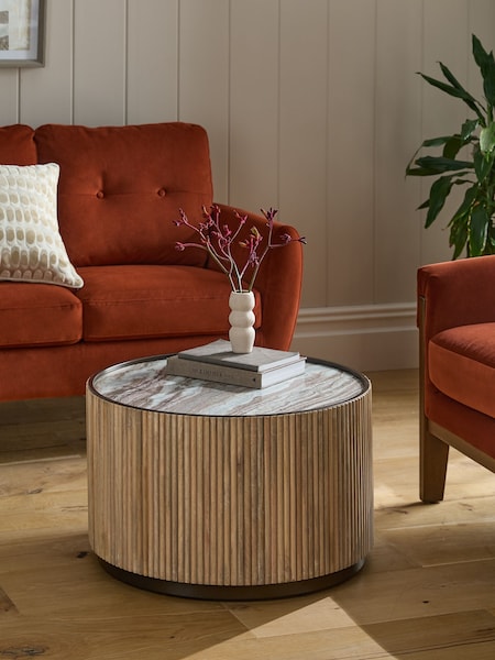 Natural Valencia Mango Wood Coffee Table (AG5302) | €775