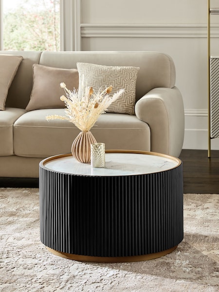 Black Valencia Mango Wood Coffee Table (AG5303) | €775
