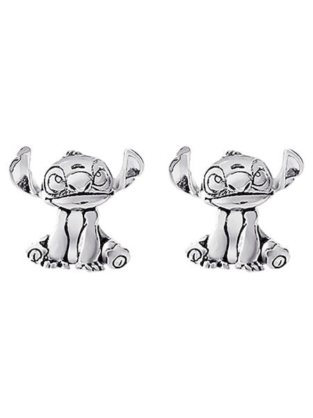 Peers Hardy Silver Tone Disney Lilo and Stitch Stud Earrings (AG5390) | €25