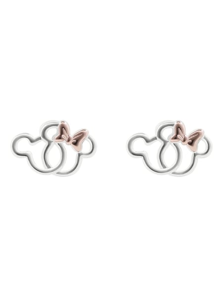 Peers Hardy Silver Tone Double layered Minnie Mouse Earrings (AG5405) | €18.50