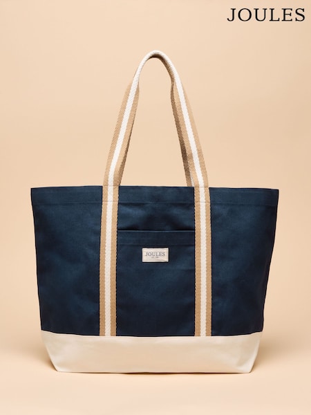 Marin - Joules Promenade Canvas Beach Bag (AG5552) | kr550