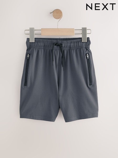 Grey Light Weight Sports Shorts (3-17yrs) (AG5794) | €13 - €20