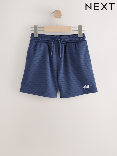 Navy Blue Mesh Sport Shorts (3-16yrs) (AG5802) | €13 - €18.50