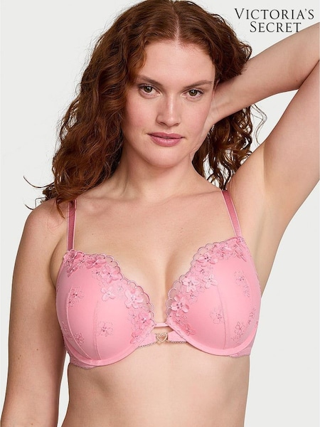 Victoria's Secret Pink Hope Push Up Pretty Petals Embroidered Bra (AG5852) | €79