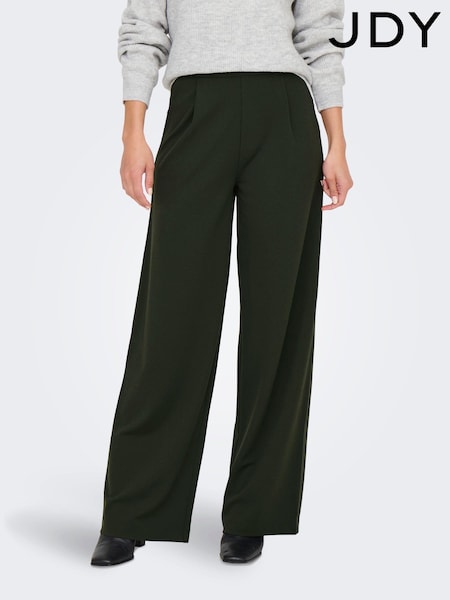 JDY Grey Wide Leg Stretch Trousers (AG5893) | €14
