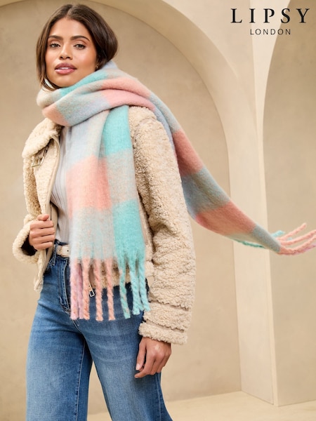 Lipsy Multi Oversized Supersoft Brushed Scarf (AG5956) | $61
