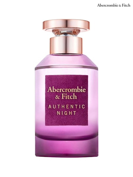 Abercrombie & Fitch Women Authentic Night For Eau De Toilette Fragrance 100ml (AG6425) | €55