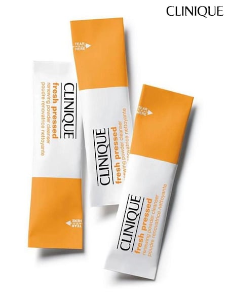 Clinique Fresh Pressed Renewing Powder Cleanser with Pure Vitamin C, 28 x 0.5g Sachets (AG6608) | €46