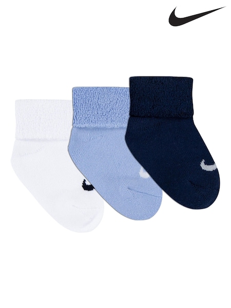 Nike Cobalt Blue Infant Cuffed Socks 6 Pack (AG6940) | €28