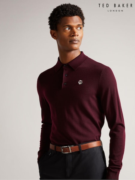 Ted Baker Brown Karmer Reversible Leather Belt (AG7131) | AED293