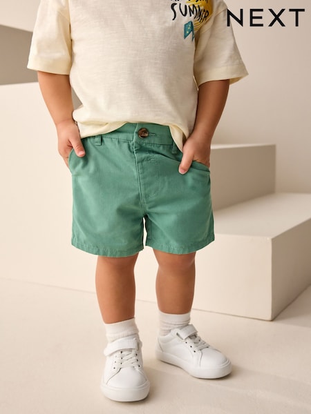 Green Chinos Shorts (3mths-7yrs) (AG7145) | R$ 60 - R$ 80