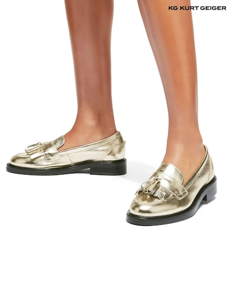 Kultainen/kullanvärinen - Kg Kurt Geiger Leather Mira Shoes (AG7247) | €219