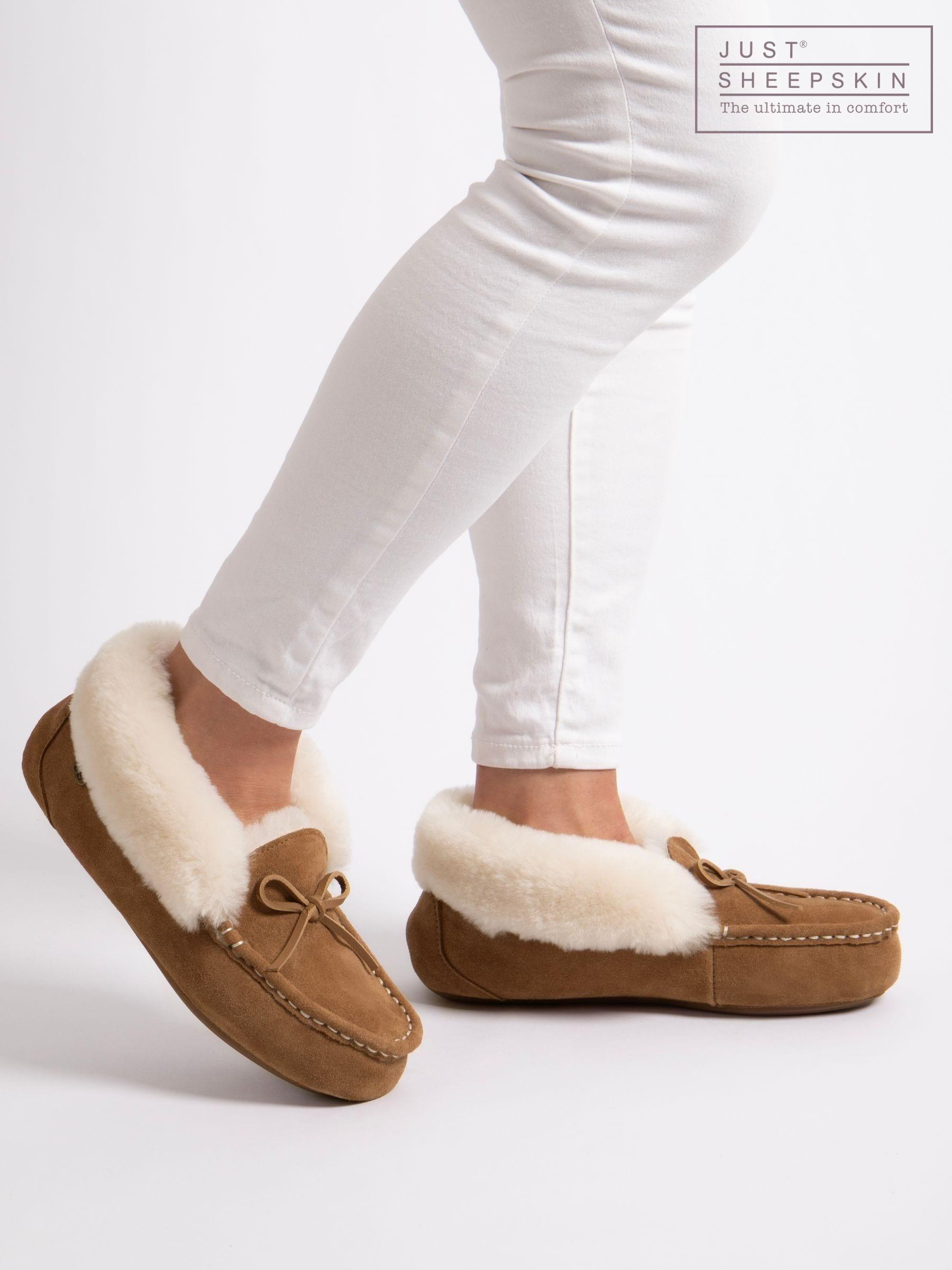 Women s Brown Moccasin Plain Footwear Next Luxembourg