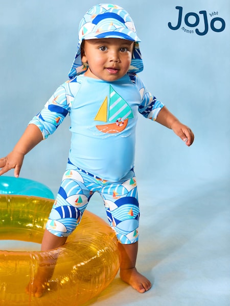 JoJo Maman Bébé Boat Sun Protection Suits 2 Piece (AG8188) | 1,442 UAH - 1,562 UAH