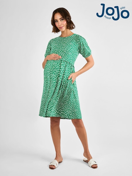 JoJo Maman Bébé Double Layer Maternity & Nursing Jersey Dress (AG8195) | 68 €